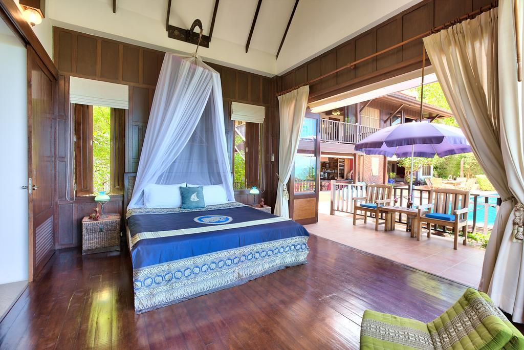 קו סמוי Villa Thai Teak - Panoramic Sea & Sunset Views חדר תמונה