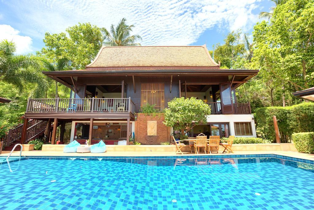 קו סמוי Villa Thai Teak - Panoramic Sea & Sunset Views חדר תמונה