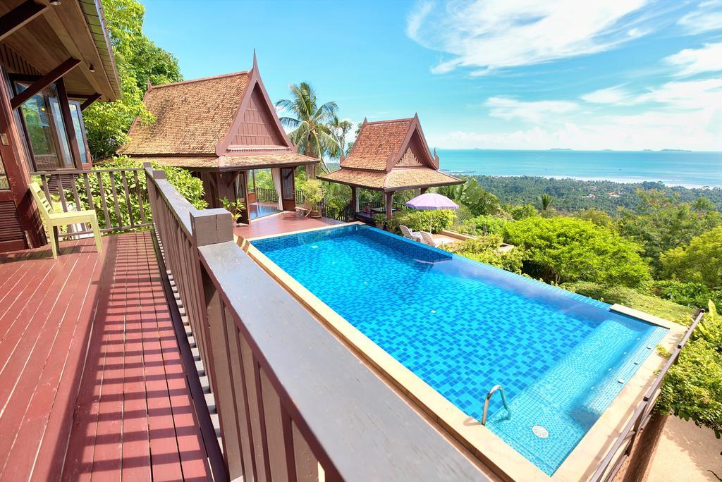 קו סמוי Villa Thai Teak - Panoramic Sea & Sunset Views חדר תמונה