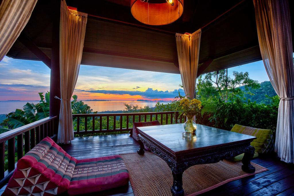 קו סמוי Villa Thai Teak - Panoramic Sea & Sunset Views חדר תמונה