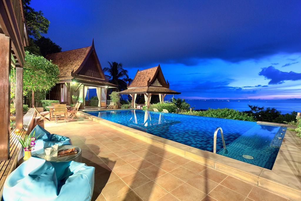 קו סמוי Villa Thai Teak - Panoramic Sea & Sunset Views חדר תמונה